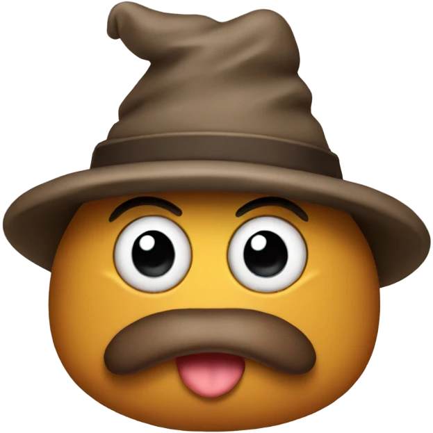 poo wearing hat emoji
