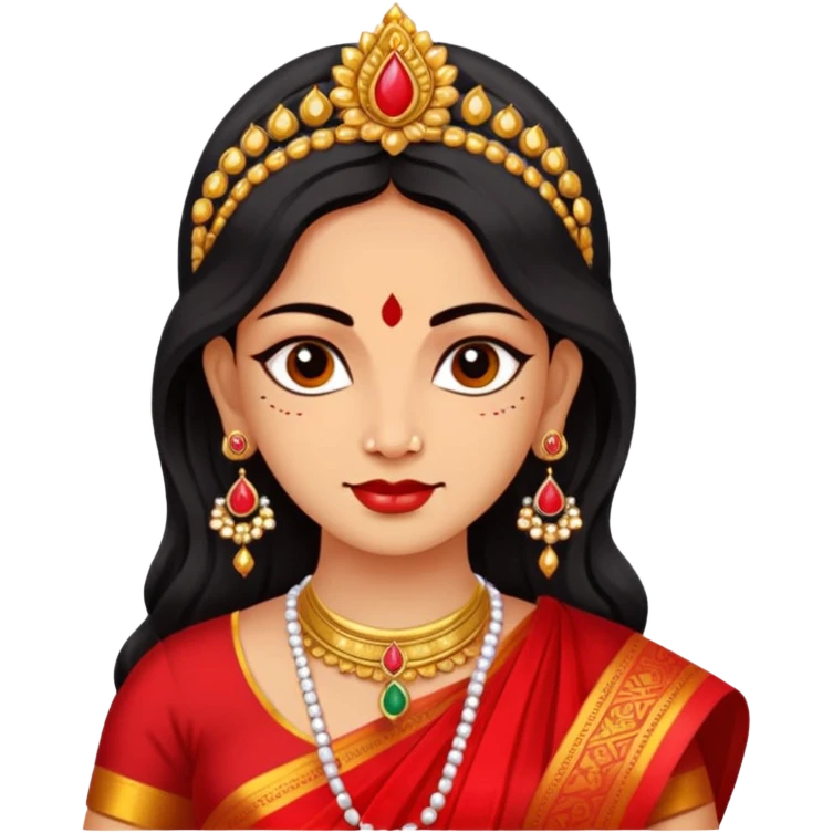 मॉं दुर्गा देवी सिंह के साथ emoji
