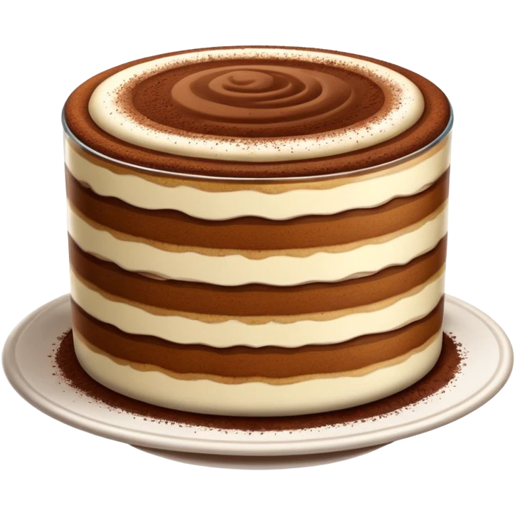 Tiramisu emoji