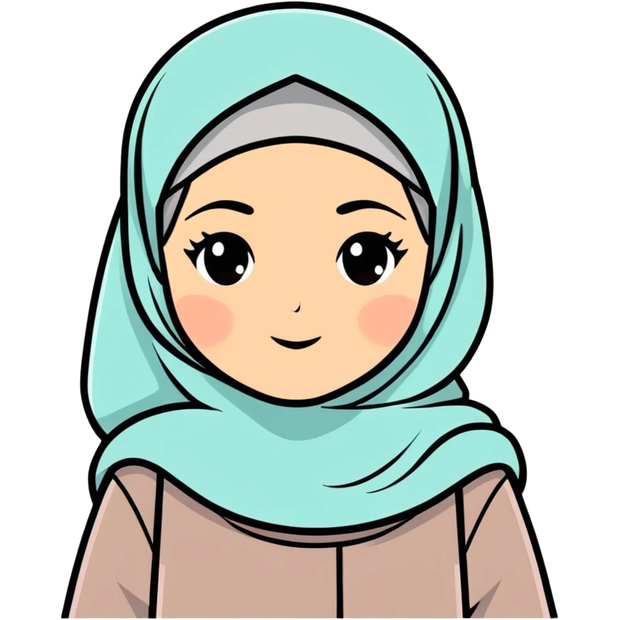 girl with hijab emoji
