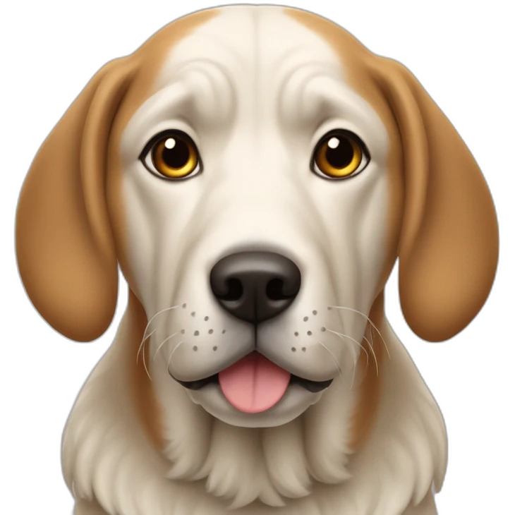 Grand mère chien emoji