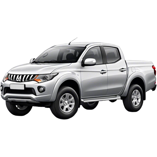 Mitsubishi Triton - Mitsubishi (Model Year: 2023) (Iconic colour: Silver) emoji