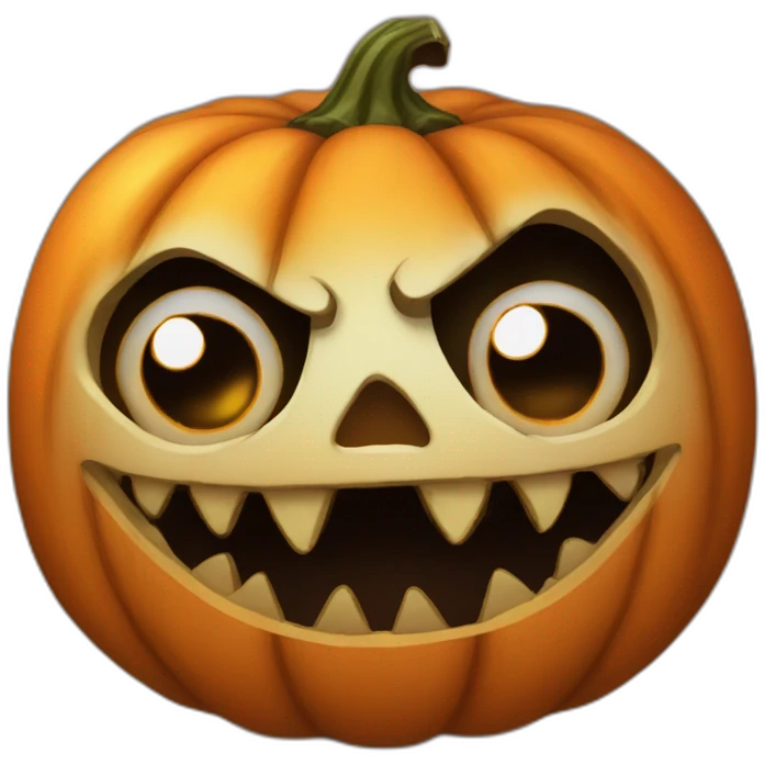 scary jackolantern emoji