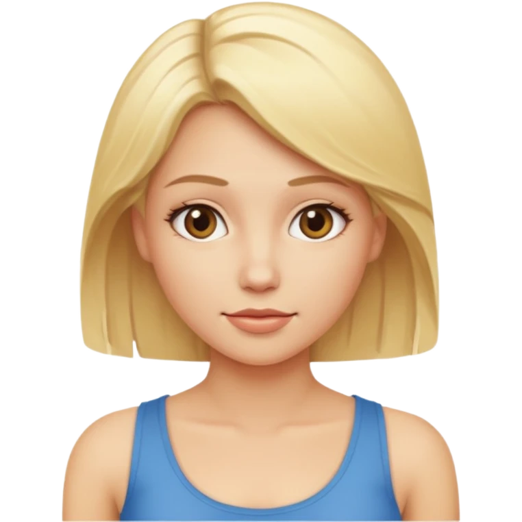  blondy with nice body emoji