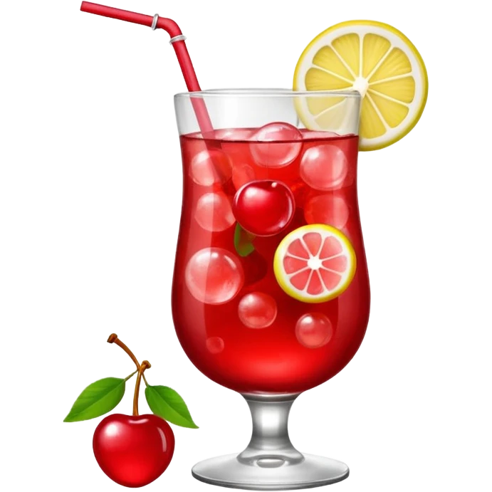 Shirley temple soda  emoji