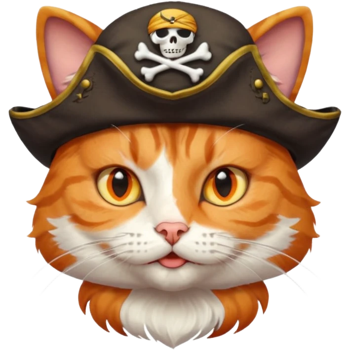 pirate cat emoji