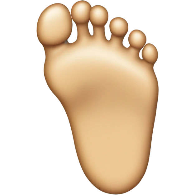 Missing toe  emoji