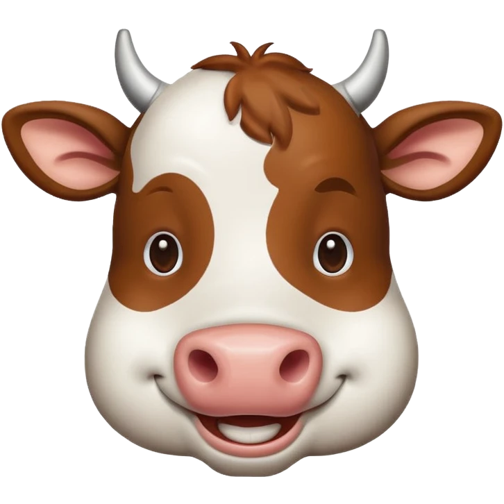 happy cow emoji