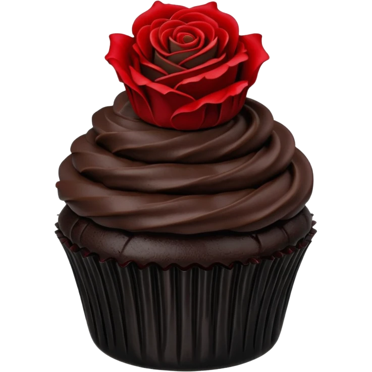 gothic cupcake emoji