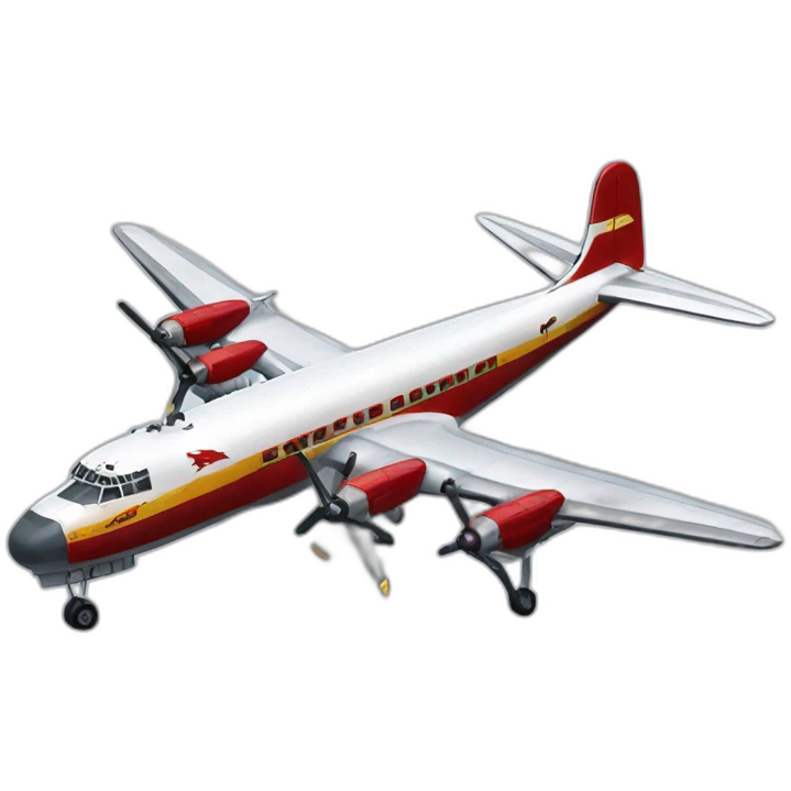 Lockheed Constellation Iberia airlines emoji