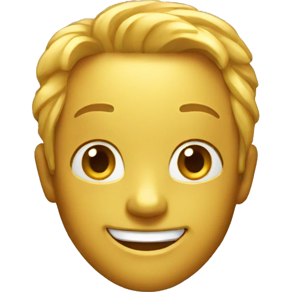 golden smile emoji emoji