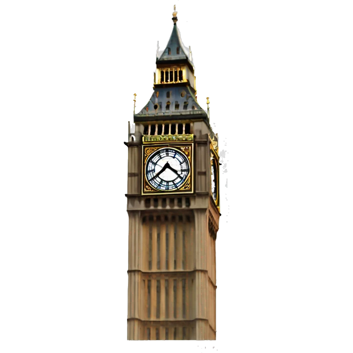 Just the big ben  emoji