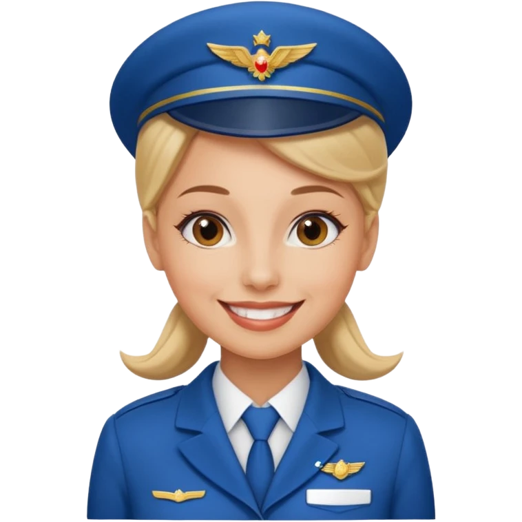 Women air hostess emoji