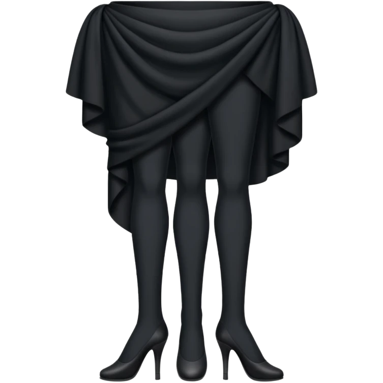 create a series of images for Theatre soft goods Inventory showing black theatre legs and teasers emoji