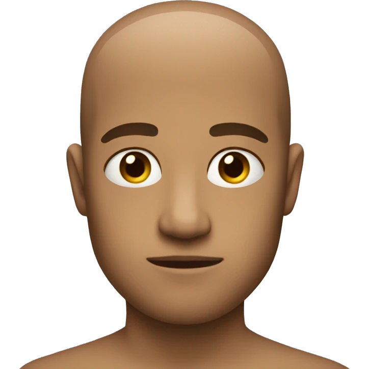 calm emoji without eyebrows emoji