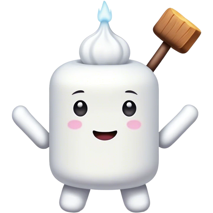 Marshmallow person emoji