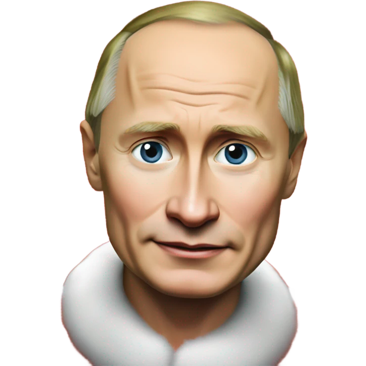 Vladimir Putin dressed as Santa  emoji