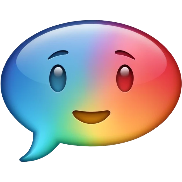 Bulle de parole ios emojis emoji