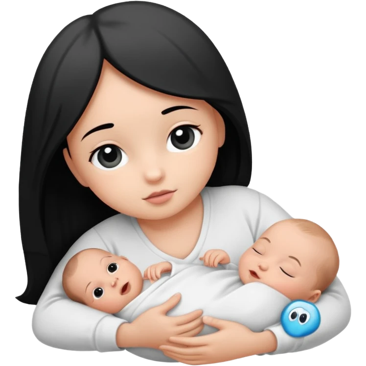 Newborn B&W Photoshoot emoji