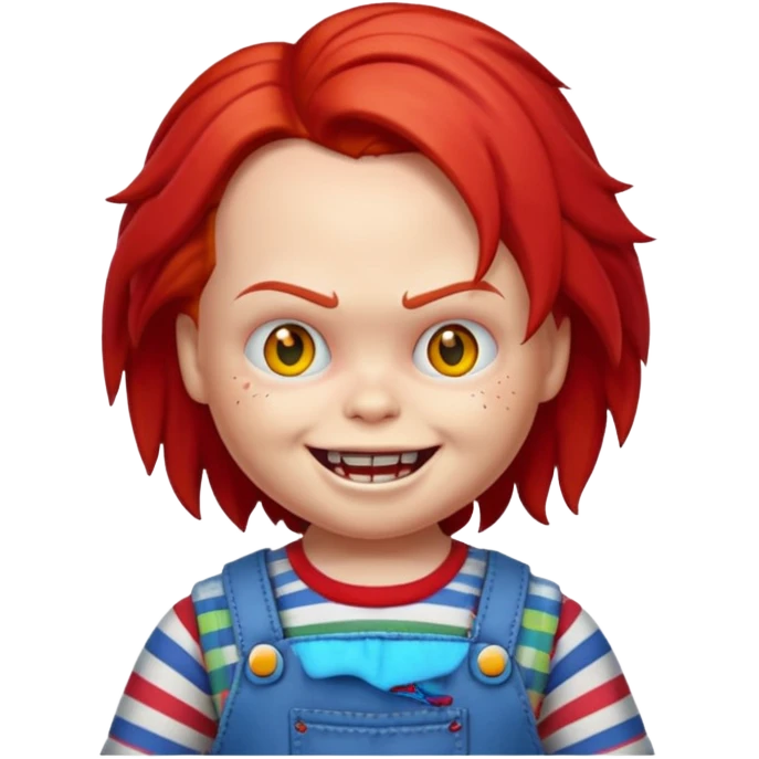 Un emojin de chuky emoji