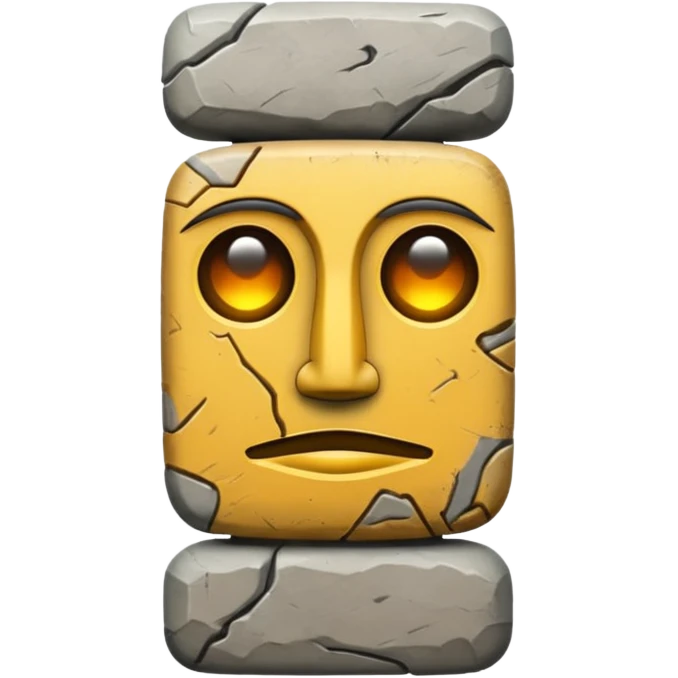 stone totem emoji