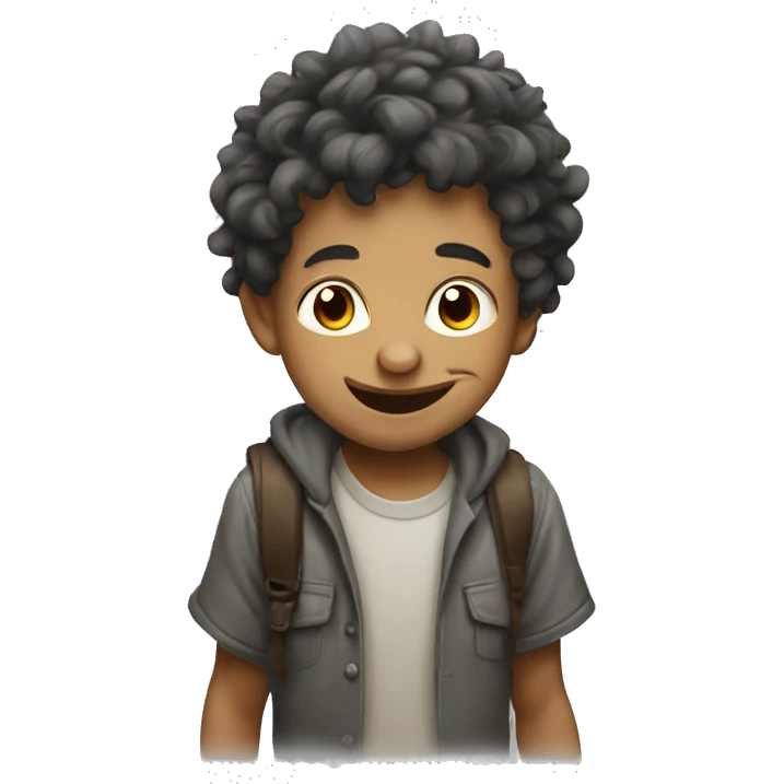 Rat boy with ip emoji