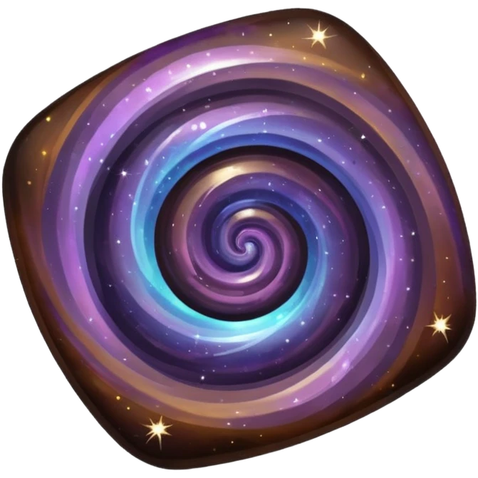 dark brown nebula crystal emoji