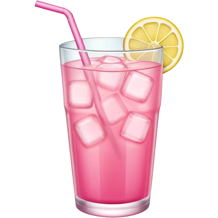 Pink lemonade emoji
