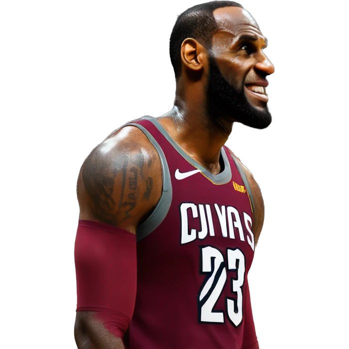 LeBron James qui pleure emoji