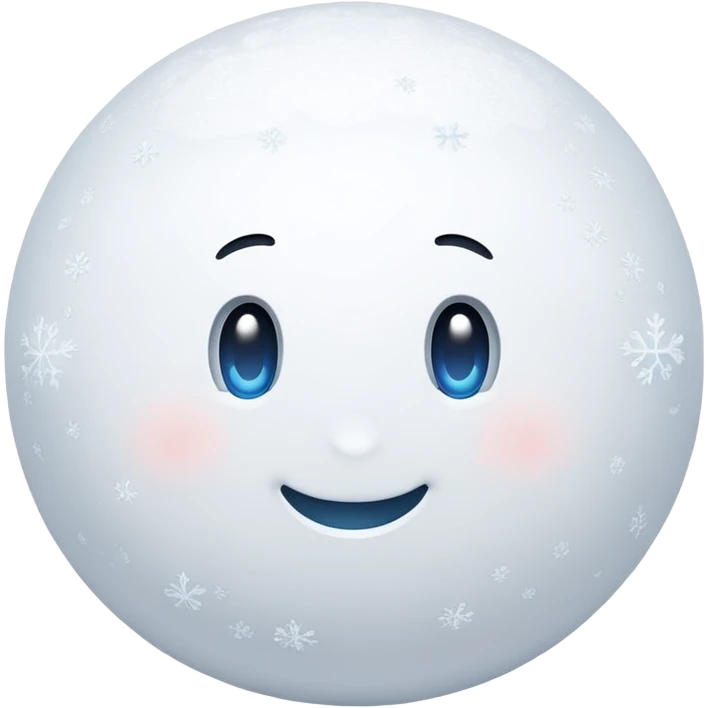 white snowball emoji