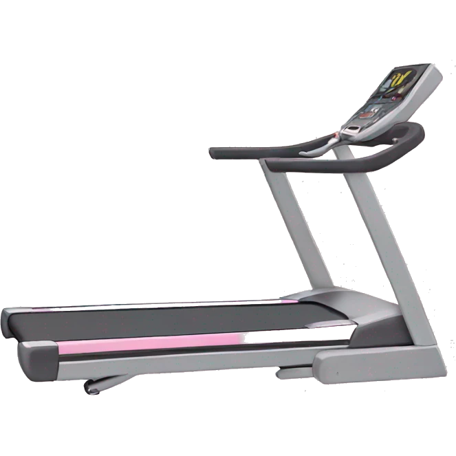 Baby pink treadmill  emoji