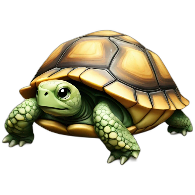 Chat écaille de tortue entrain de se coucher  emoji