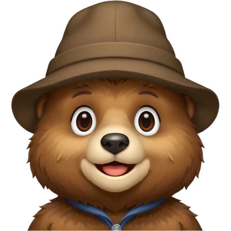 Bear wearing a hat  emoji