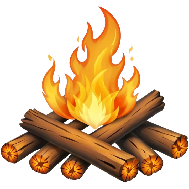 Campfire emoji