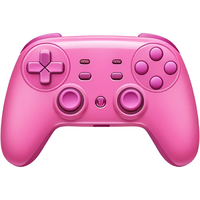 Pink controller emoji