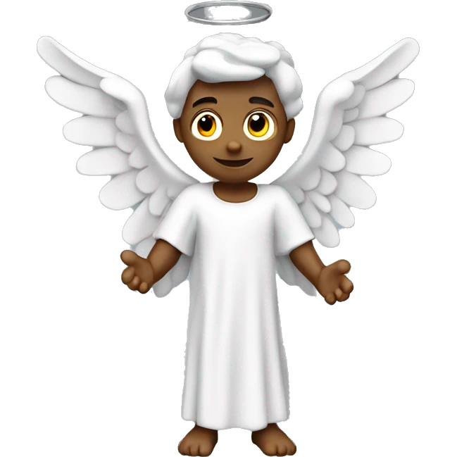 angel Gabriel 3d cartoon emoji