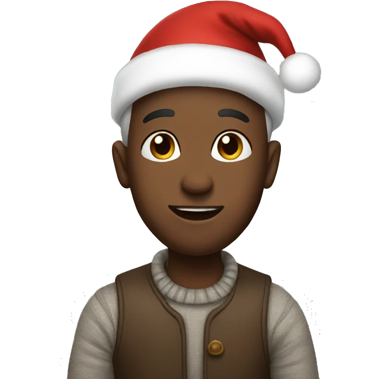 Christmas friends emoji