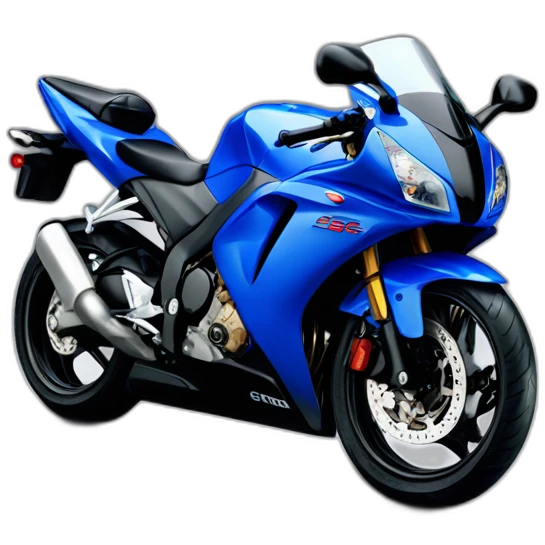 blue 2005 honda cbr600rr emoji