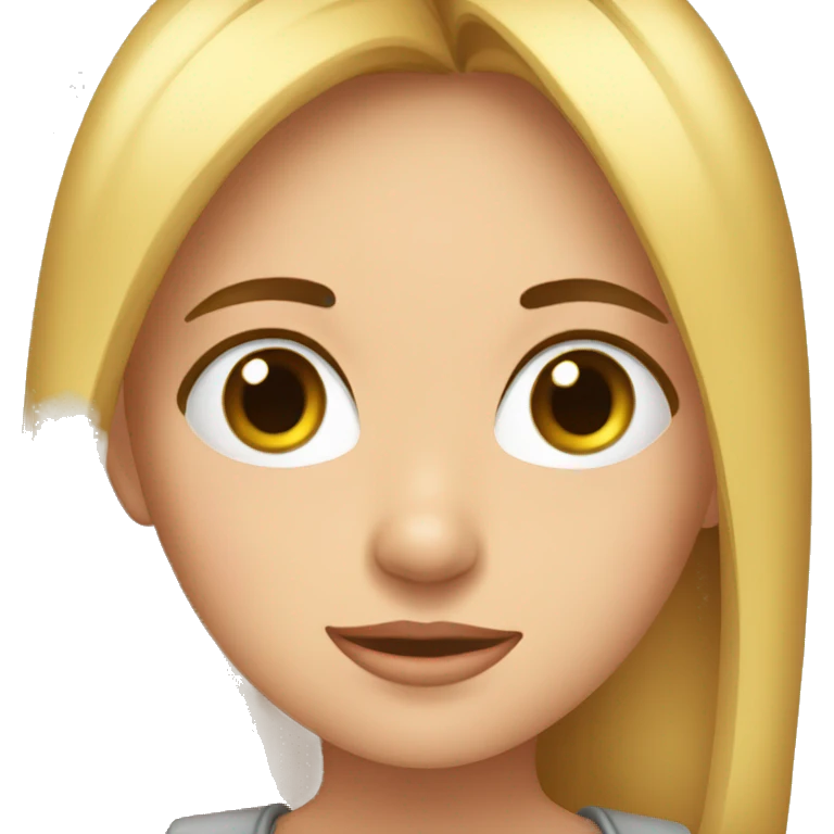 Cara muy tierna emoji