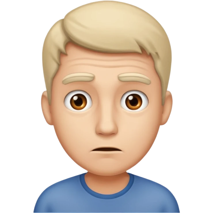 Man confused  emoji