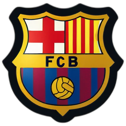 Fc barcelone logo emoji