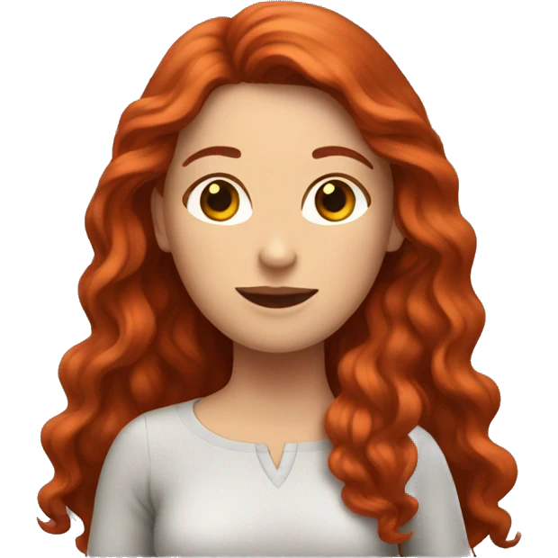 Long red haired woman with brunette woman best friends emoji