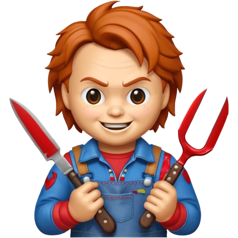 Un emojin de chuky emoji