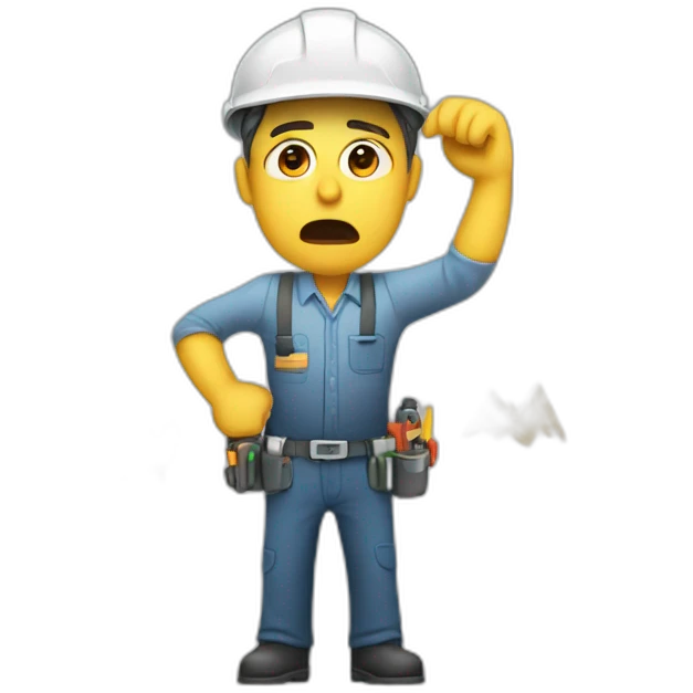 frustrated engineer emoji