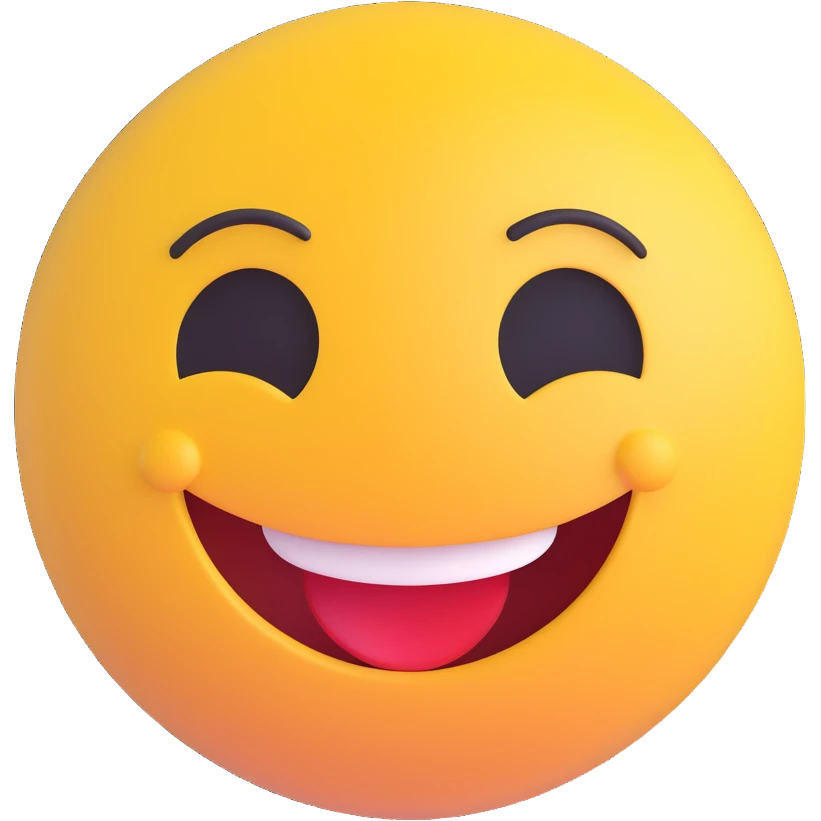 3D smiley emoji, round shape, grandmother and grandfather together on a picnic, yellow and green colors, smiling face emoji