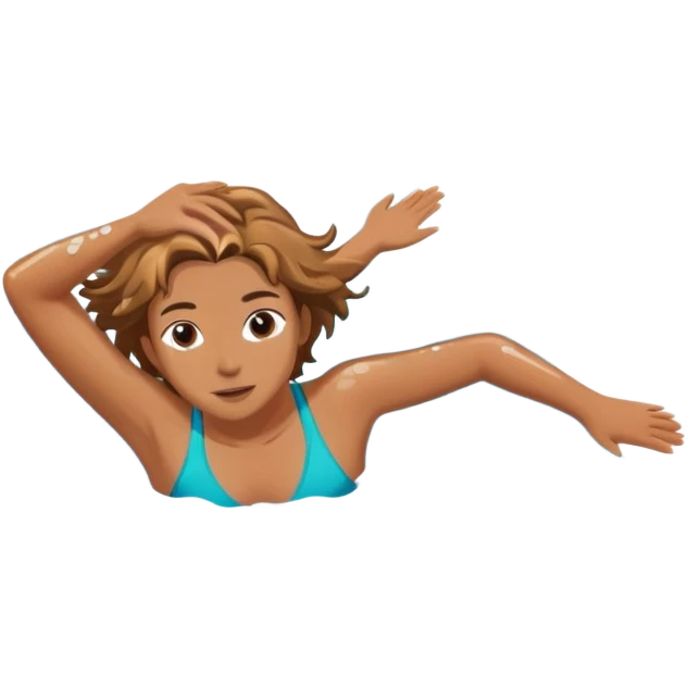 person swimming in a pool emoji