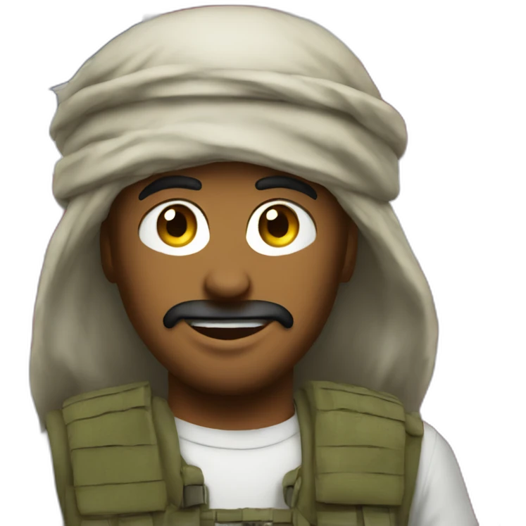 Gay Al Qaeda Peace emoji