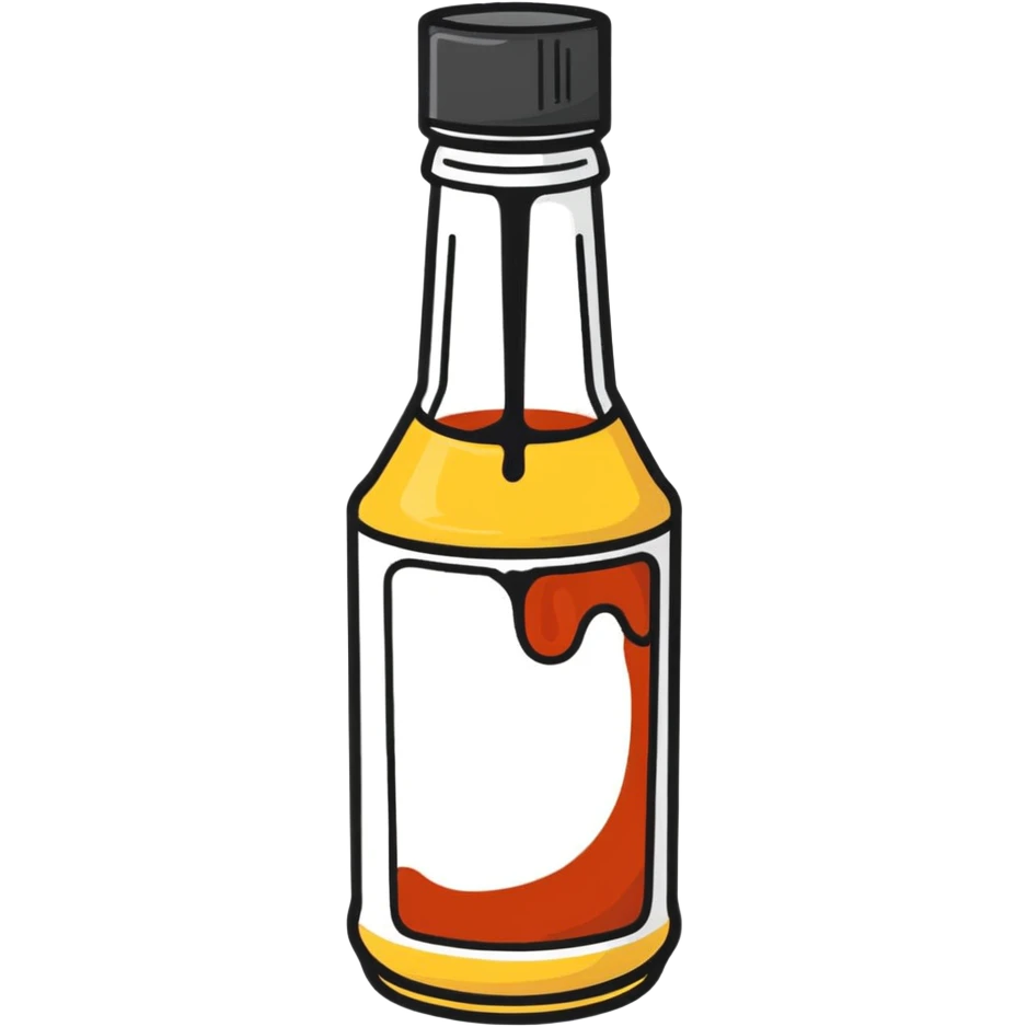 Squirt sauce on deck emoji
