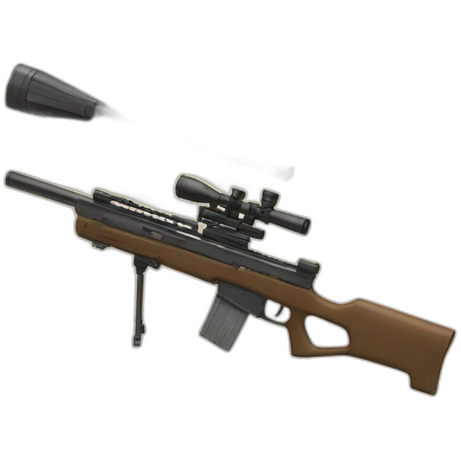 2 sniper guns logo emoji