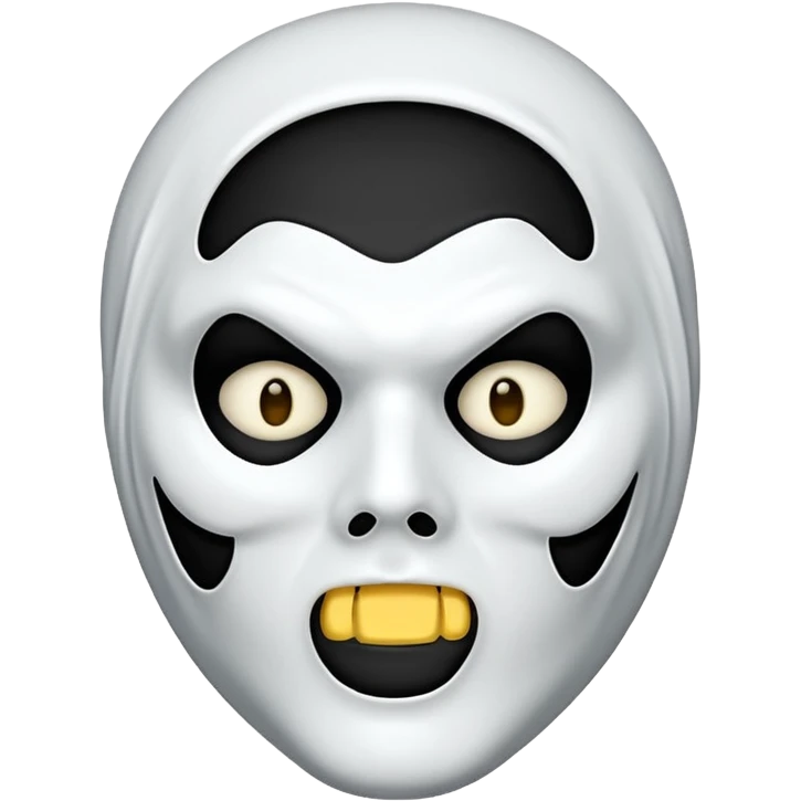 Sassy ghostface emoji